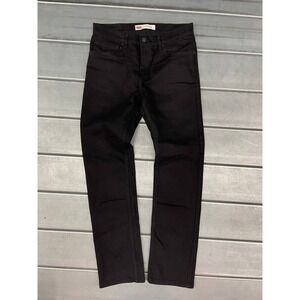 Levis 511 Slim Jeans Womens 30x30‎ Black Denim Casual